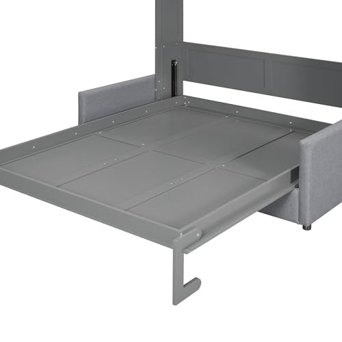 Ball & Cast Murphy Bed Queen Size with Cushion, White B692
