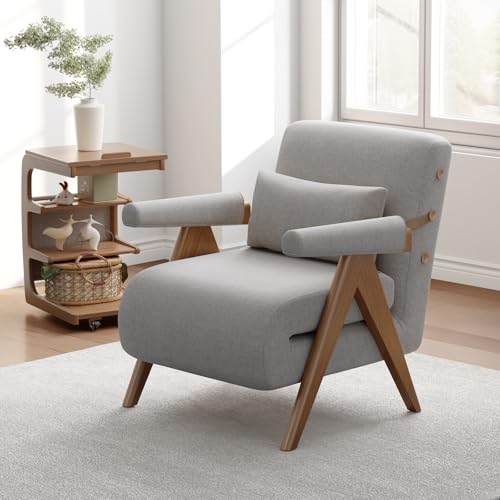 Residential Convertible Sofa Bed Chair 3-in-1 Adjustable Backrest Beige White D8743