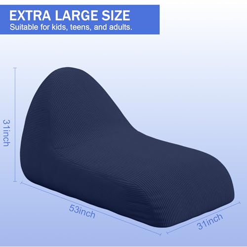 COMAX Unicorn Bean Bag Chair for Kids with Filler, Pink H562644