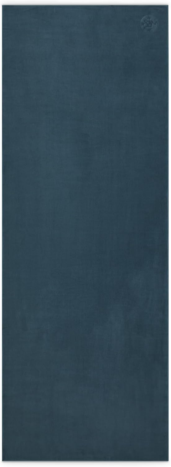 Manduka eQua Yoga Mat Towel - Quick Drying Microfiber, 72 Inch, Sage Solid Z946729