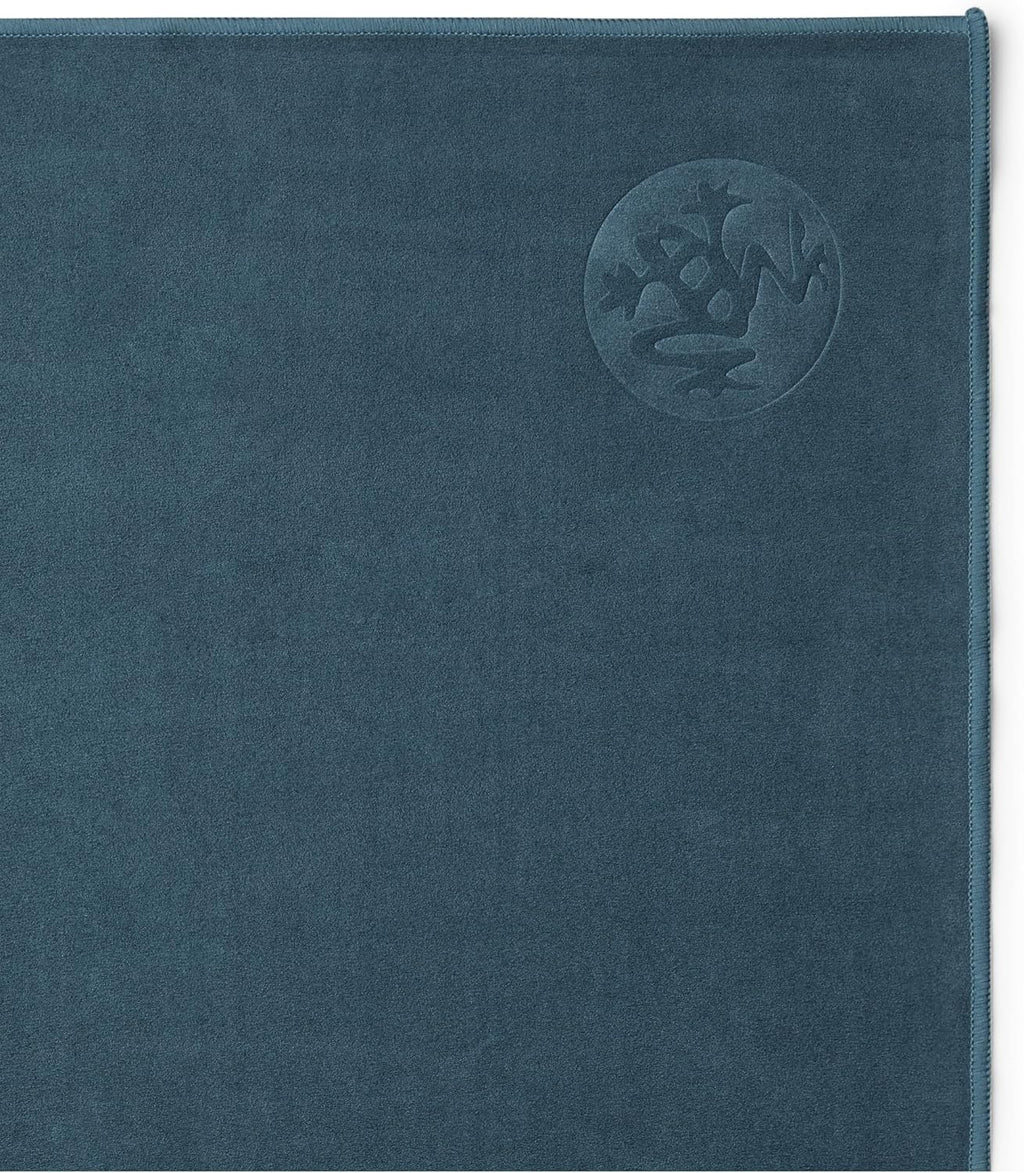 Manduka eQua Yoga Mat Towel - Quick Drying Microfiber, 72 Inch, Sage Solid Z946729