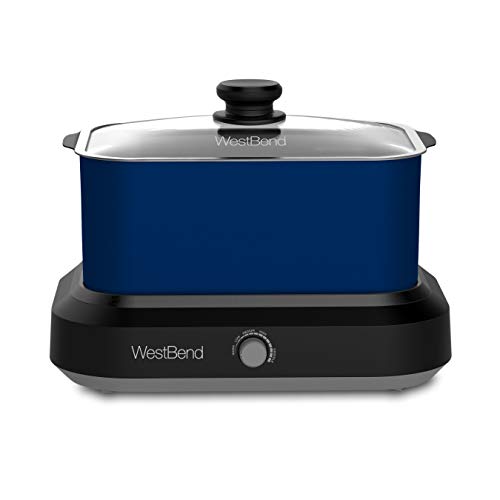 West Bend 87905R Slow Cooker 5-Quart Red K75558