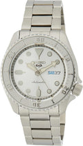 SEIKO Men's 5 Sports Automatic Watch with Stainless Steel Strap, Silver, 22 (Model: SRPE71)