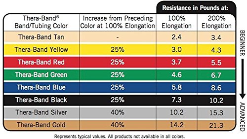 THERABAND Resistance Loop Band, Latex Mini Band for Pilates, Yoga, Strength Training, 12 Inch, Green W9533