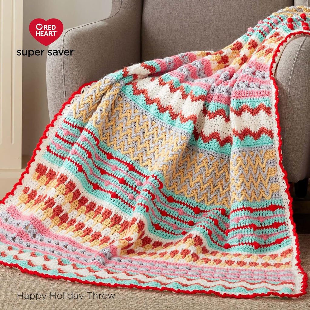 Red Heart Super Saver Pool Yarn 3 Pack Acrylic Worsted R81796