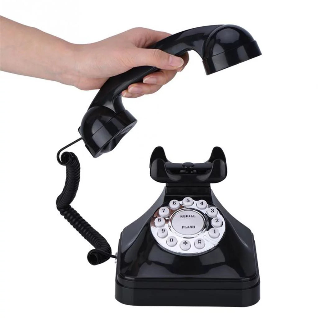 Corded Phone with Button Dialing for Desk Table A513