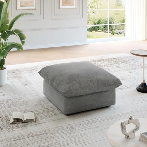 Cloud Modular Sectional Sofa, Waterproof Down Filled, High Backrest 5 Seater, Dark Gray J53470