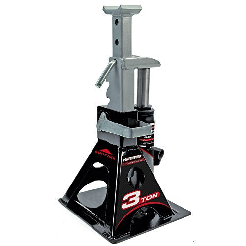 Powerbuilt 3 Ton All-in-One Bottle Jack and Jack Stands, 6000 lb Car Lift J927