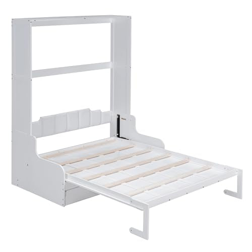 Ball & Cast Murphy Bed Queen Size with Cushion, White B692