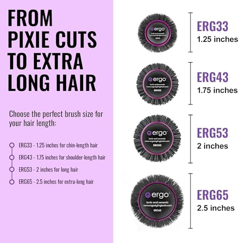 Ergo Super Gentle Round Brush for Blow Out 2" U44686