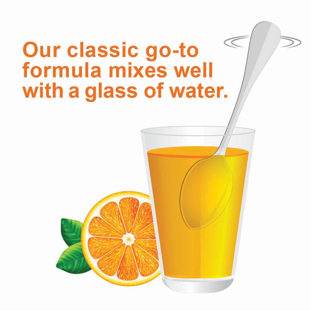 Citrucel Powder Orange Flavor Fiber Therapy for Occasional Constipation Relief, 30 oz W79951