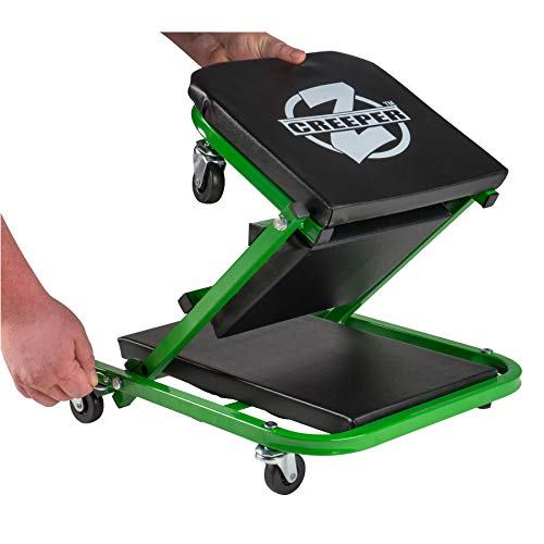 Pro-LifT C-2036DG Black/Green 300 Lbs Mechanic Creeper S430