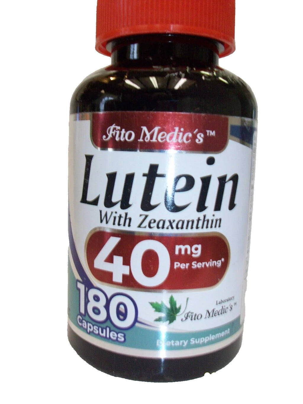 Lutein and Zeaxanthin 40 mg Eye Health Vitamins, 180 Softgels D9826