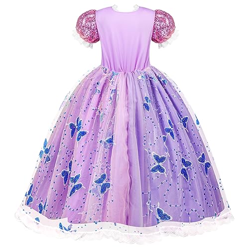 Meland Princess Dresses for Girls Light Up Costume Ages 3-10 C693761
