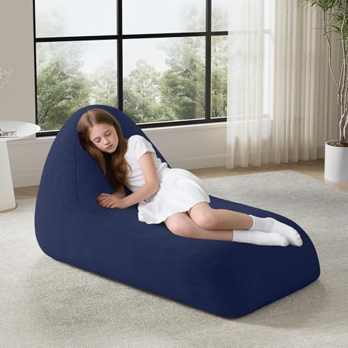 COMAX Unicorn Bean Bag Chair for Kids with Filler, Pink H562644
