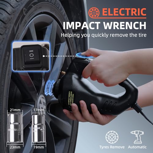 12V 5 Ton Electric Car Jack with Inflator Pump for SUV Sedan MPV Y442659