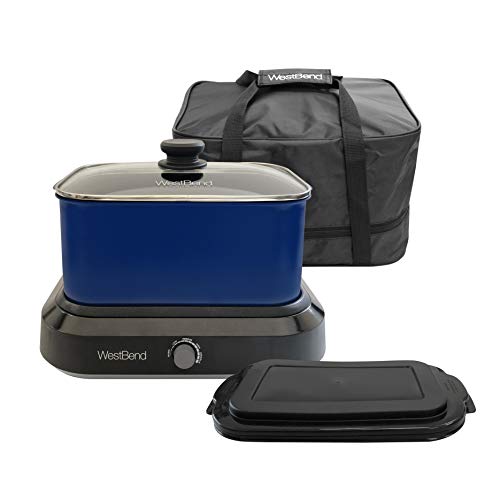 West Bend 87905R Slow Cooker 5-Quart Red K75558