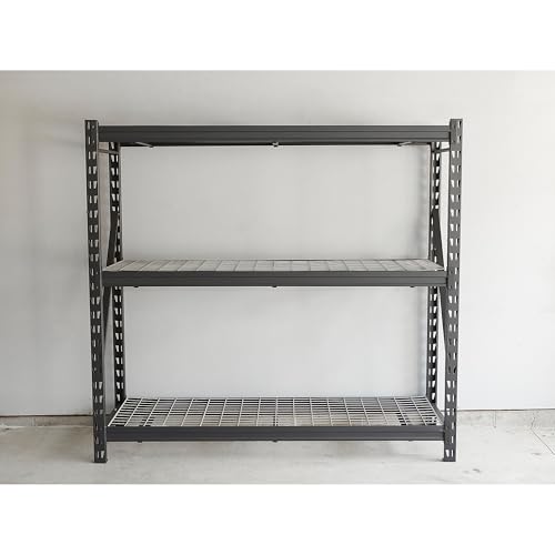 Ironton 4-Tier Industrial Steel Shelving Unit, 8000-Lb Capacity B81608