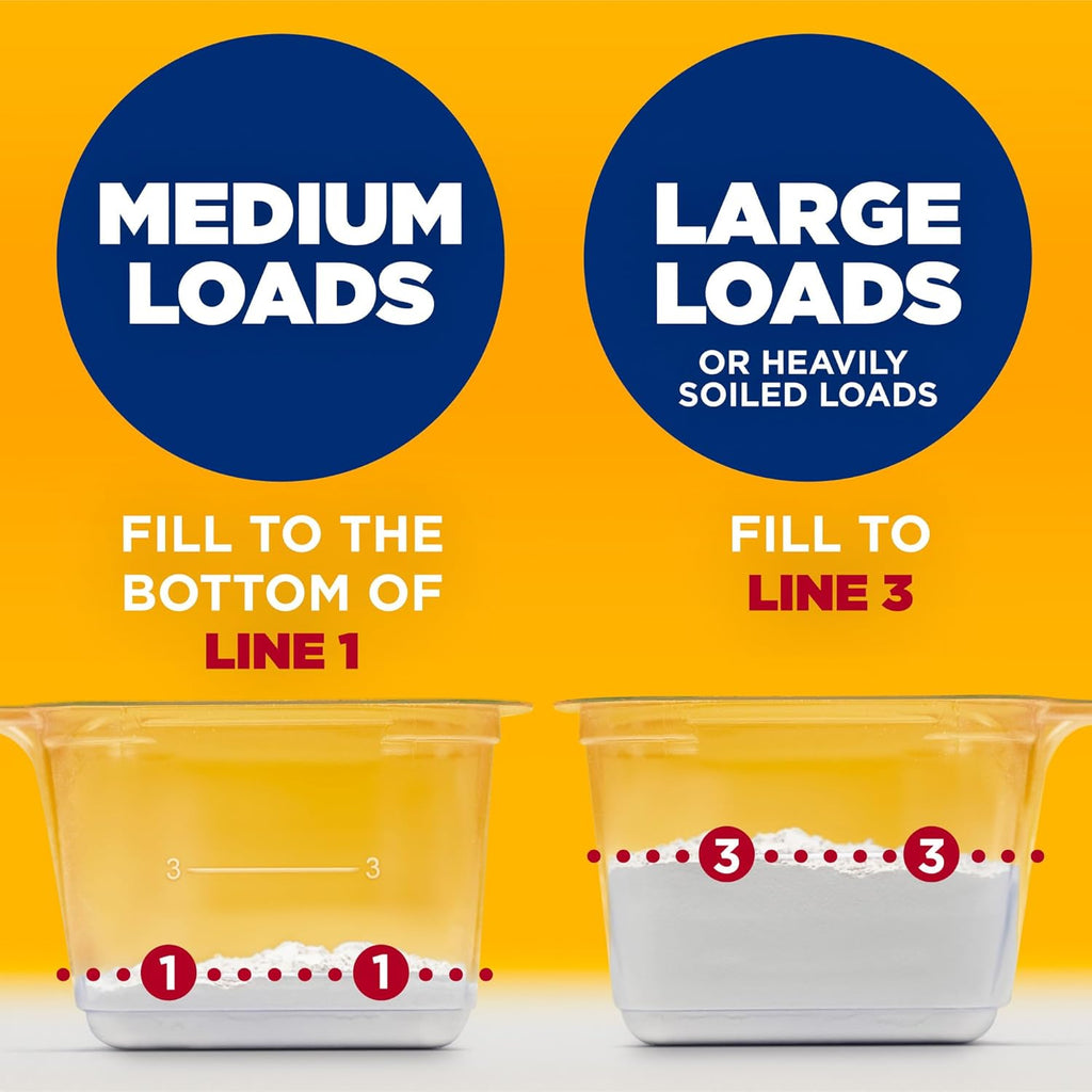 Arm & Hammer Laundry Detergent Powder, Free of Perfume & Dyes, 100 Loads S7263