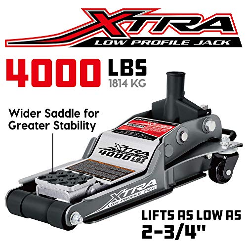 Powerbuilt 3 Ton All-in-One Bottle Jack and Jack Stands, 6000 lb Car Lift J927
