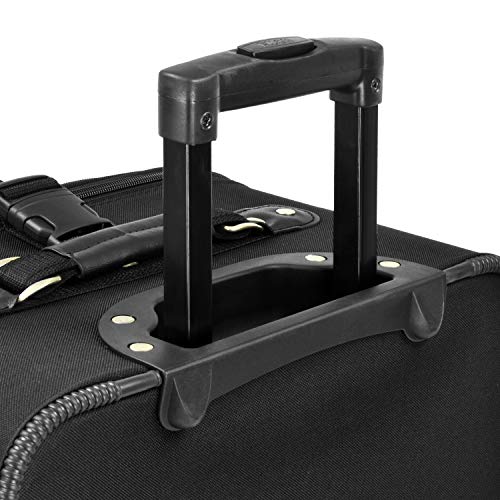U.S. Traveler New Yorker Lightweight Softside Expandable Rolling Luggage 4-Piece Set N675