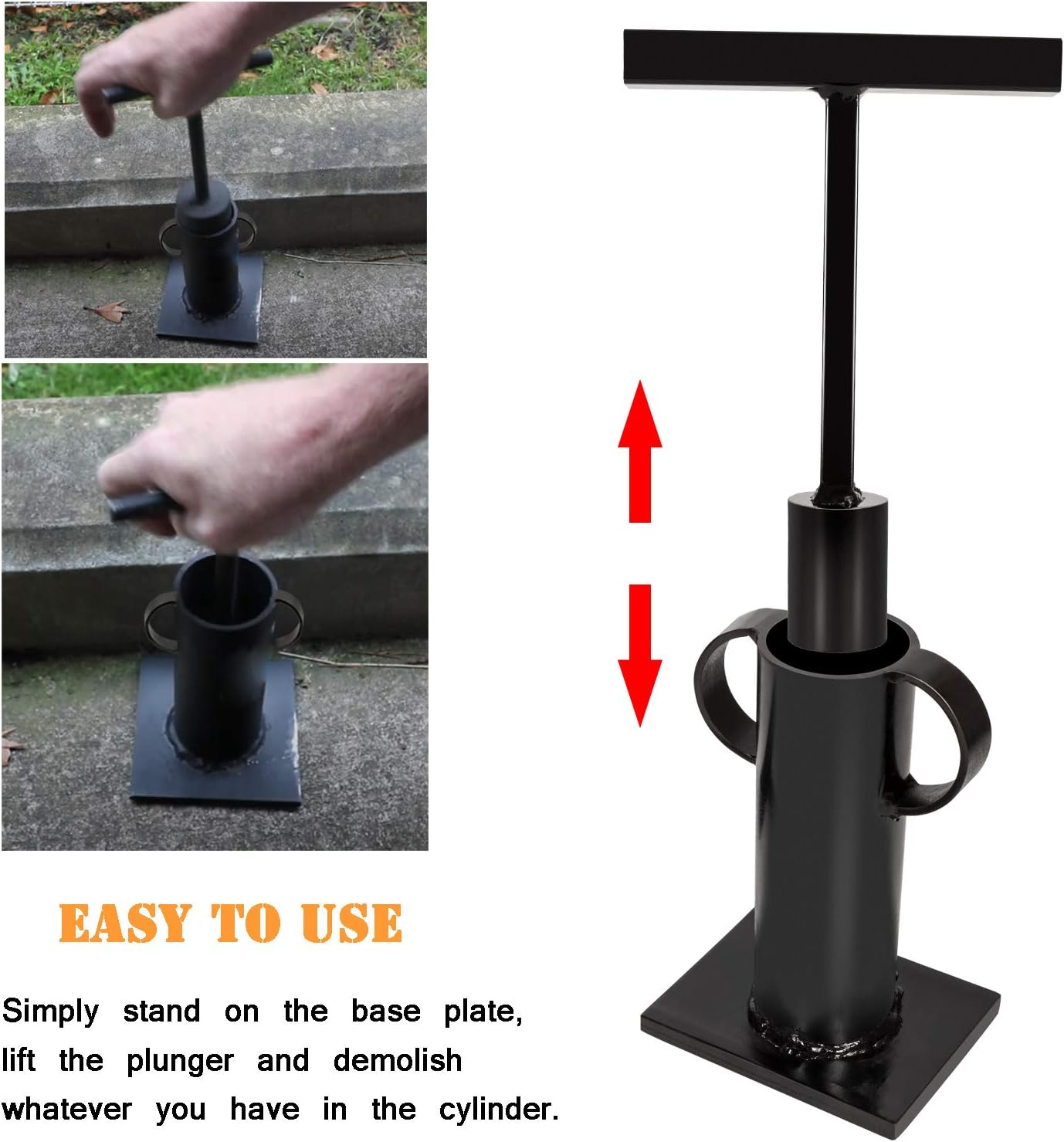 Sunluway Rock Crusher Heavy Duty Frit Maker Glass Breaker Ore Crusher Z183949