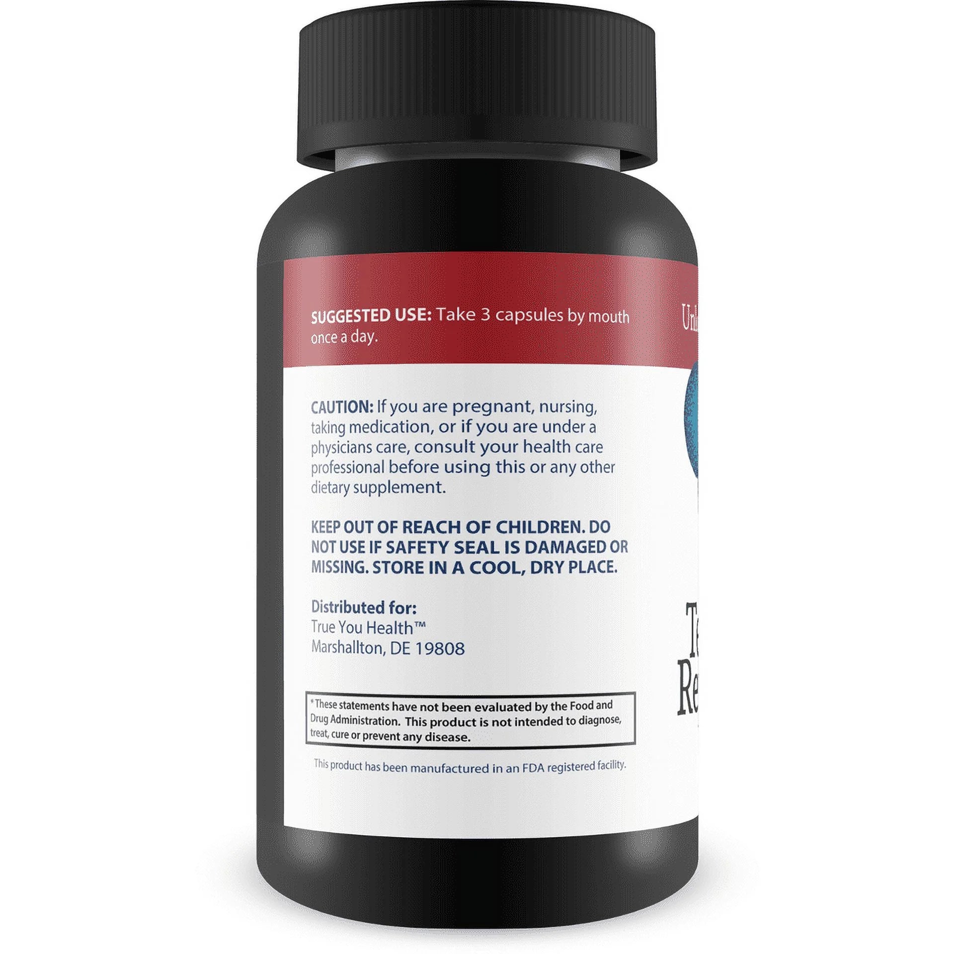 Telomere Rejuvinate Telomere Support Supplement 90 Capsules C68617