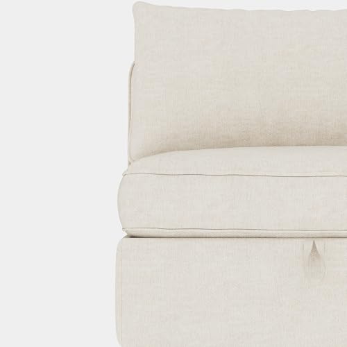 Oversized Modular Sectional Sofa with Movable Ottomans, U-Shaped Chenille J2923