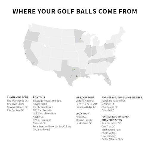 LostGolfBalls Recycled Chrome Soft Triple Track Golf Balls White O422180