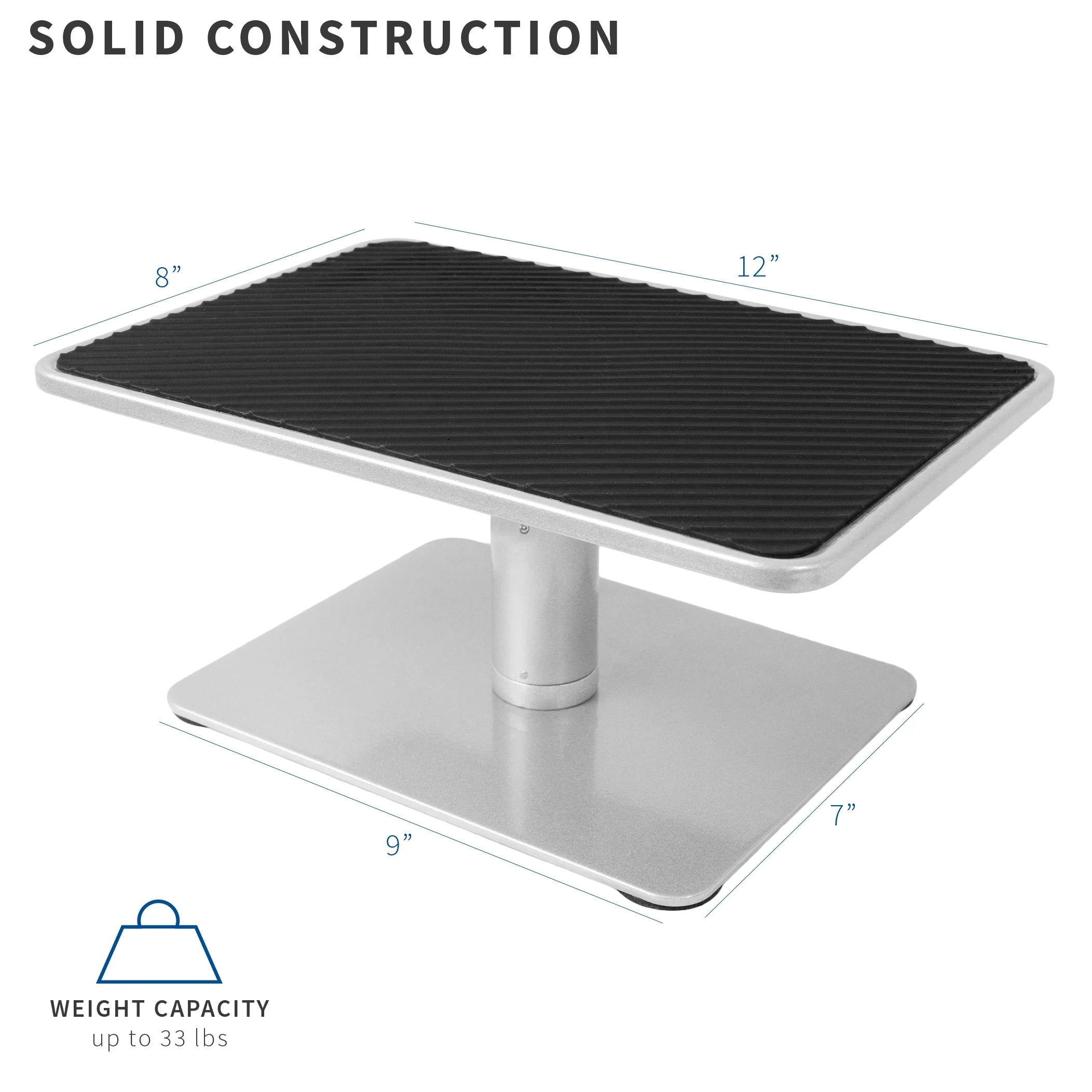 Adjustable Ergonomic Monitor and Laptop Riser Stand D982427