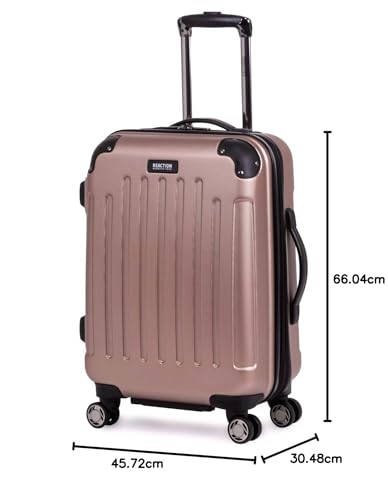 Kenneth Cole REACTION Renegade 20-Inch Expandable Spinner Carry-On Suitcase G7790