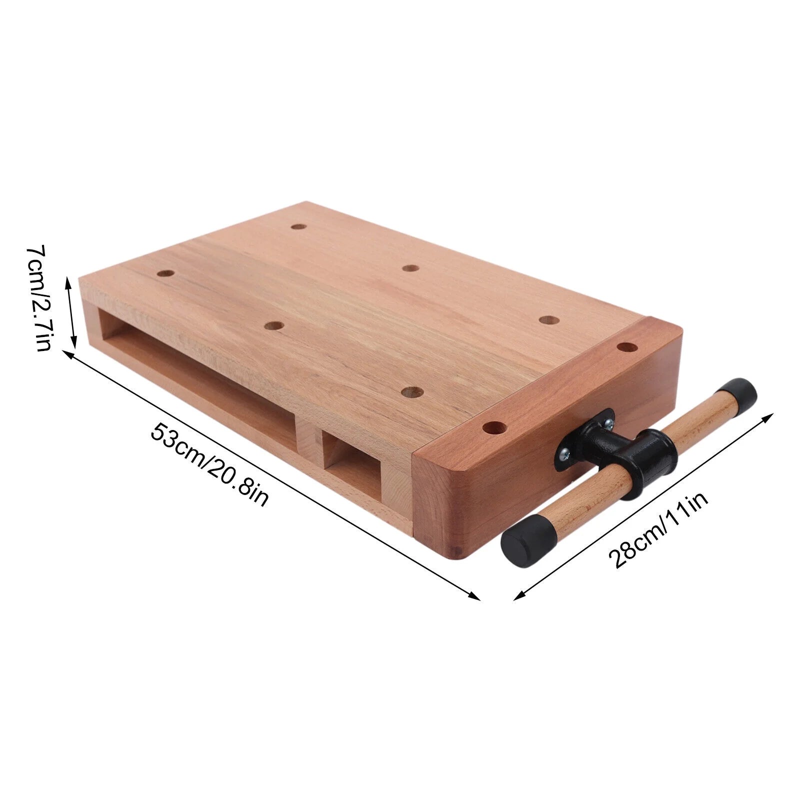 Portable Woodworking Bench Vise with Superior Clamping U599