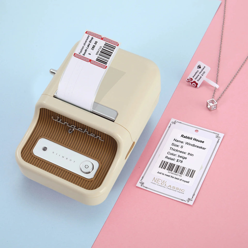 NIIMBOT Label Printer Portable Wireless BT Thermal Label Maker C356