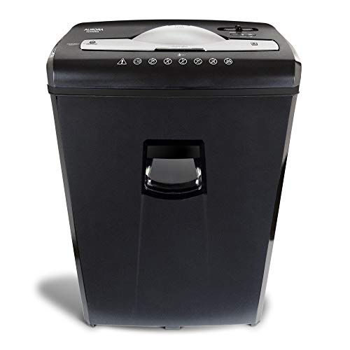 Aurora AU1085MA Micro-Cut Paper and Credit Card Shredder with 4-Gallon Pullout Wastebasket L75150