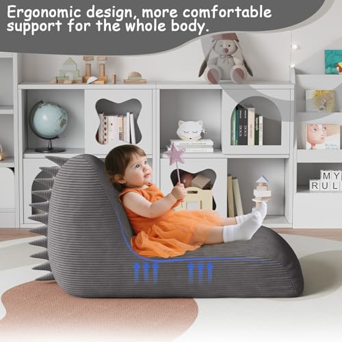 COMAX Unicorn Bean Bag Chair for Kids with Filler, Pink H562644