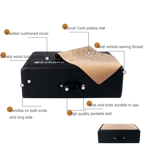 Pilates Reformer Sitting Box Accessory for Exercises P933