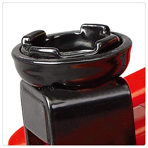 BIG RED Torin Hydraulic Trolley Floor Jack with Storage Case, 1.5 Ton Capacity, Black J906585