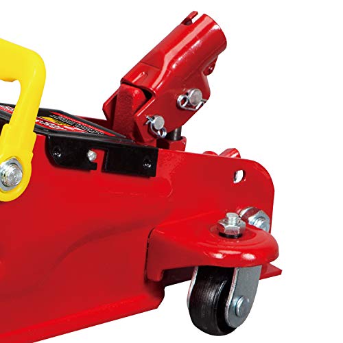 BIG RED Torin Hydraulic Trolley Floor Jack with Storage Case, 1.5 Ton Capacity, Black J906585