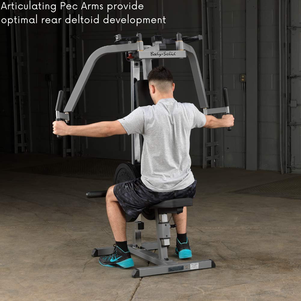 Body-Solid GPM65B Dual Function PEC Machine Plate Loaded W988