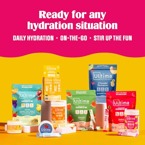 Ultima Replenisher Daily Electrolyte Drink Mix Original Variety, 20 Stickpacks Q7947
