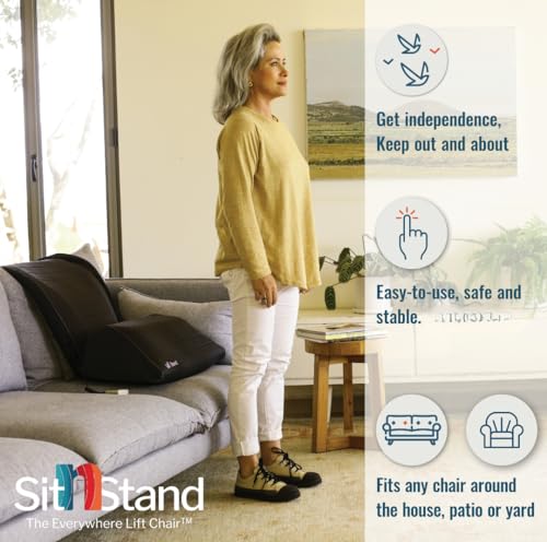 Compact Portable Smart Rising Seat for Seniors - 400lb Capacity U116