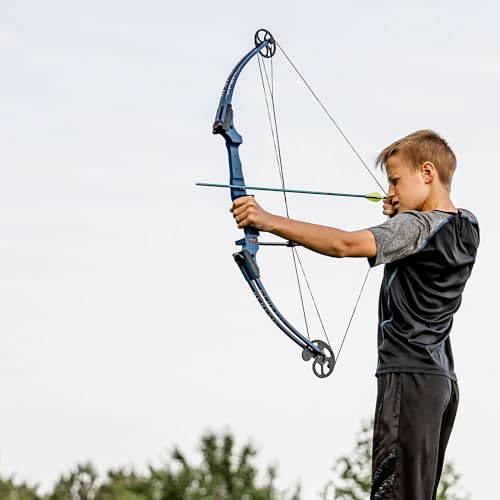 Genesis Original Lightweight Left Handed Compound Bow, Yellow Z243759