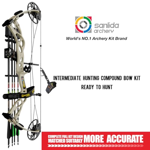 Sanlida Dragon X9 Compound Bow Package for Adults with Arrows L274527