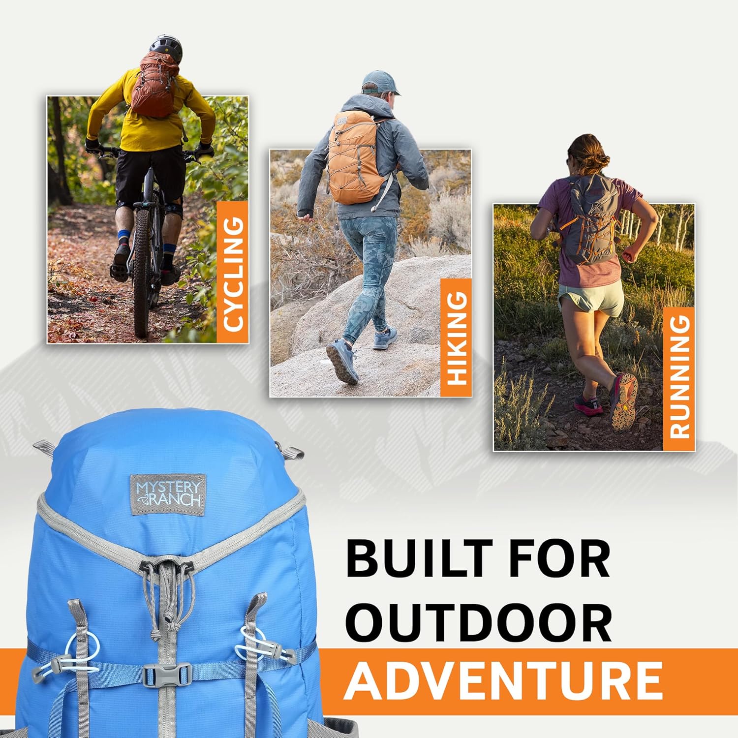 Mystery Ranch Gallagator 25 Travel Hiking Backpack Daypack, Pacific, L/XL K65435