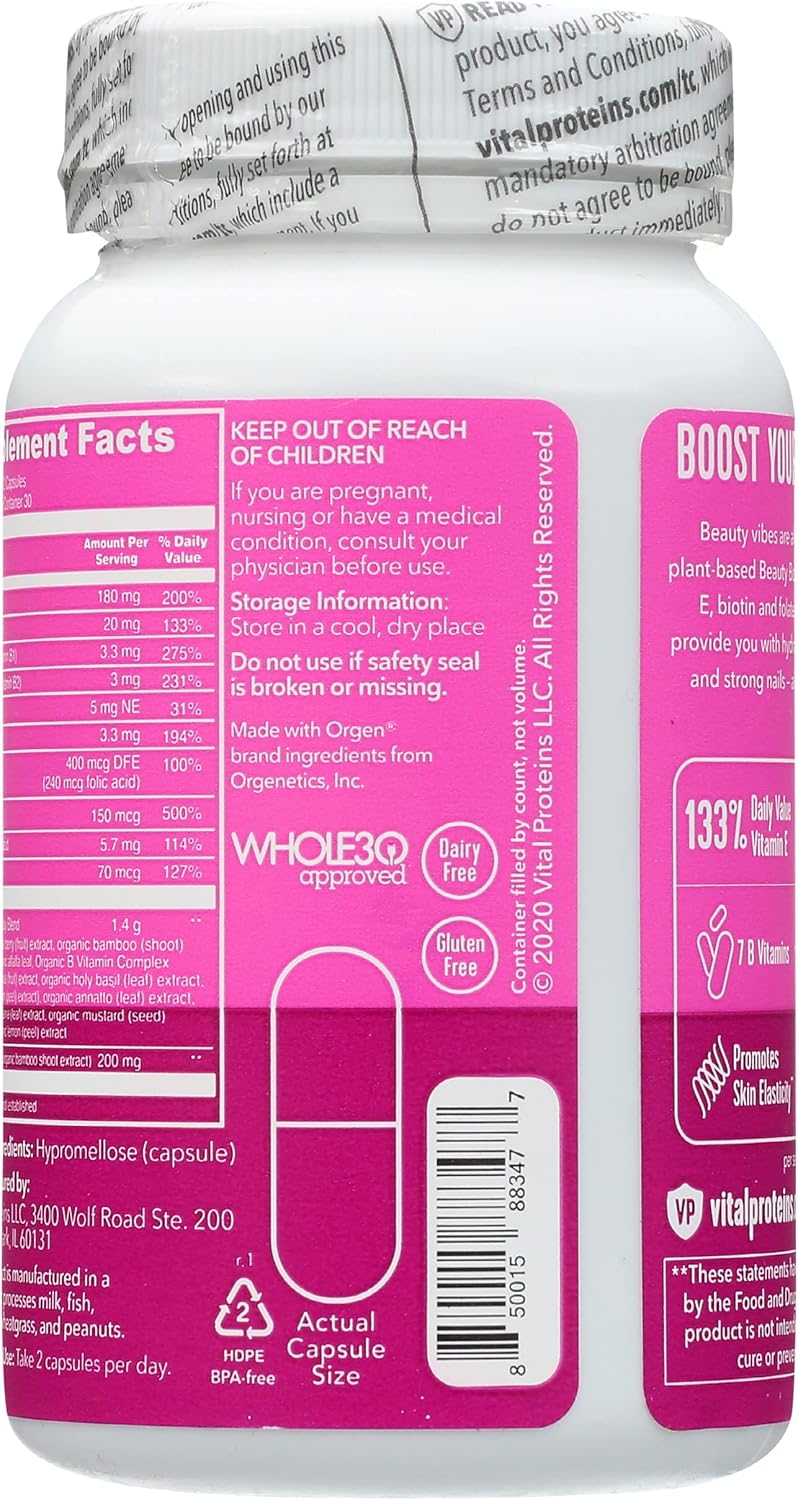 Vital Proteins Beauty Boost, 60 Count K98341