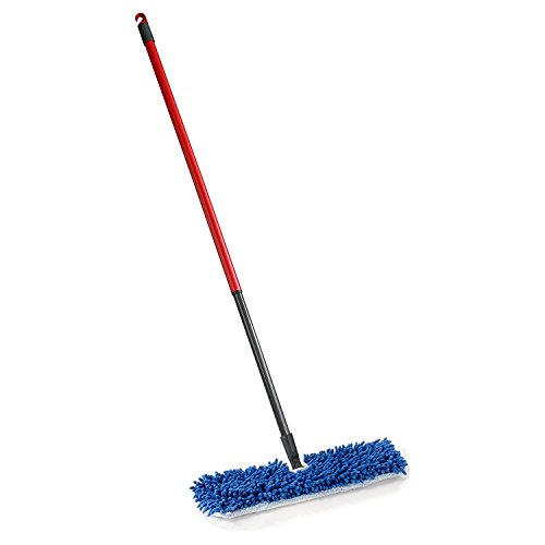 O-Cedar Hardwood Floor 'N More Microfiber Flip Mop, Blue L402918