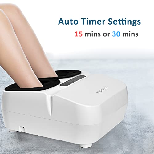 MOUNTRAX Foot Massager with Heat, Shiatsu, Remote Control, Fits Up to Men Size 12 A1500