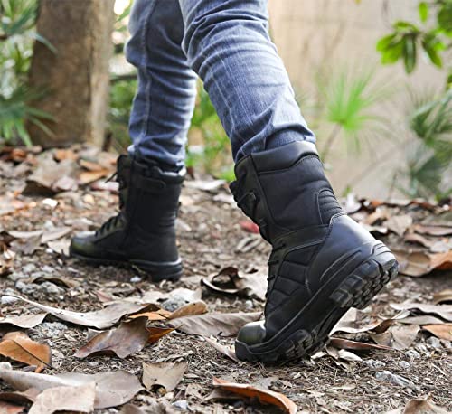Men's Military Tactical Boots with Zipper Z45530