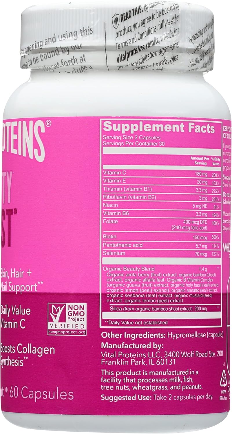 Vital Proteins Beauty Boost, 60 Count K98341