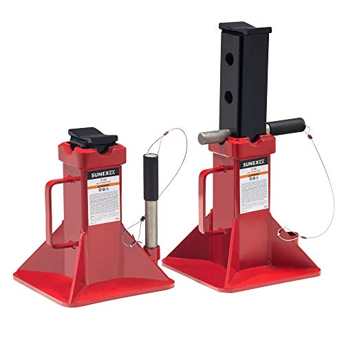Sunex 1410 10-Ton Pin Type Jack Stands, Pair R896444